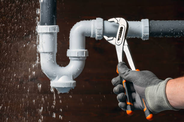 Professional Sewer Line Repair technician working in Fultonham, OH